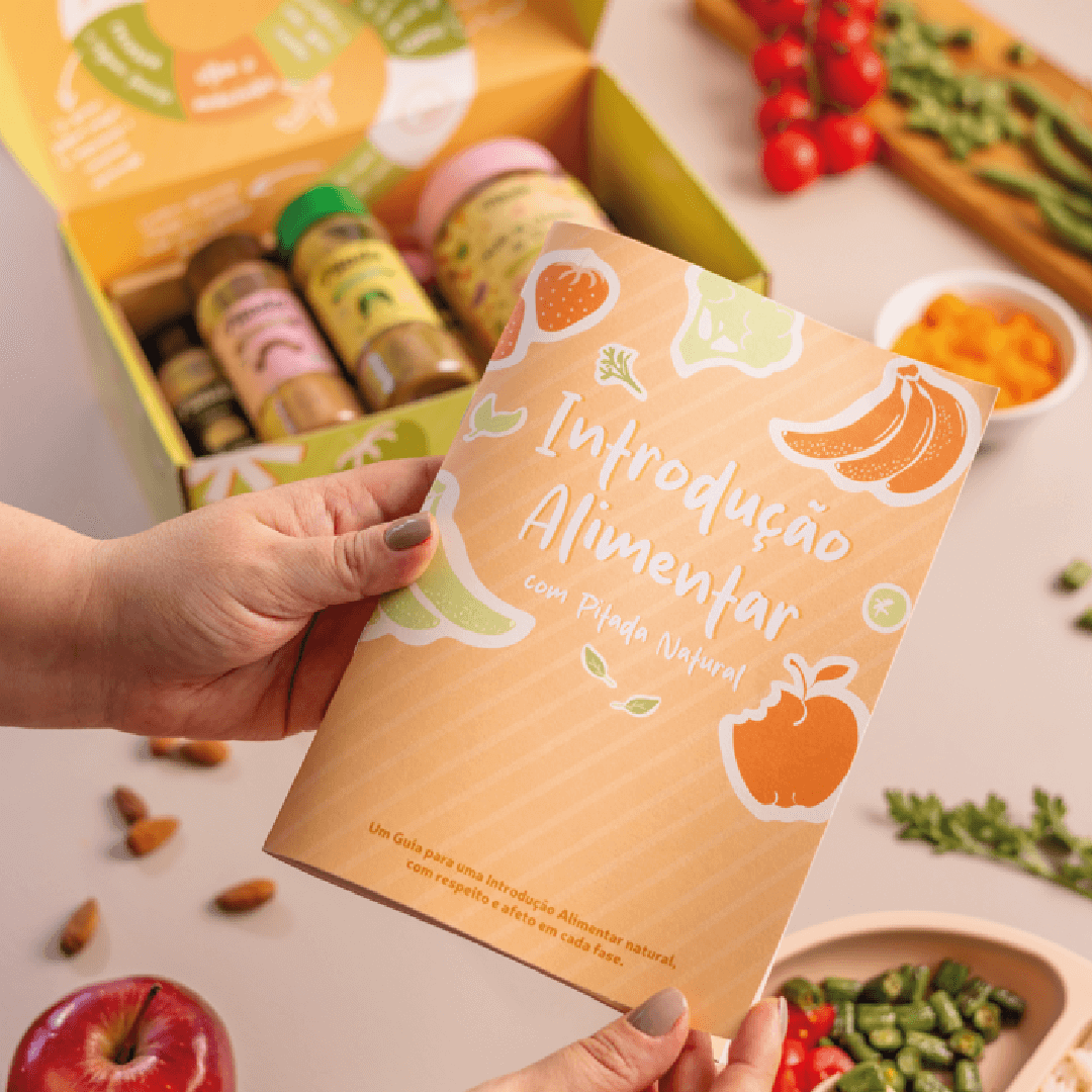 Livreto e Caixa Pitada Natural